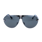 Ermenegildo Zegna // Men's EZ0015 Sunglasses // Gray + Silver