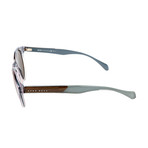 Hugo Boss // Men's 0912 Sunglasses // Transparent Gray + Brown