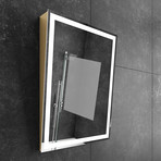 Adira Mirror // 24" (Matte Black)