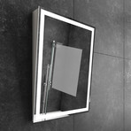 Adira Mirror // 24" (Matte Black)