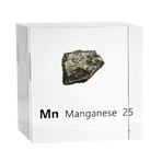 Lucite Cube // Manganese