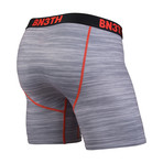 Pro XT2 Boxer Brief // Heather Gray + Red (XS)