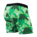 Classic Boxer Brief Print // Geotrees Green (S)
