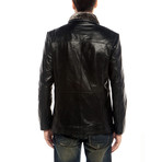 Wigeon Leather Jacket // Black (S)