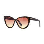 Women's Arabella Sunglasses // Havana + Pink