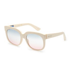 Women's GG0361S Acetate Sunglasses // Ivory + Multicolor