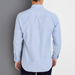 Steven Button-Up Shirt // Blue (2X-Large)