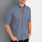 Clayton Shirt // Dark Blue (3X-Large)