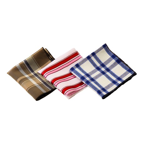 Scott Silk Handkerchief // Assorted // Pack of 3