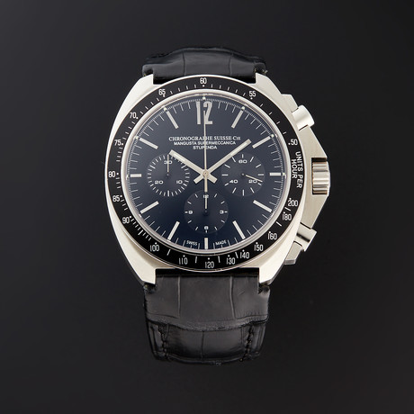Chronographe Suisse Cie Steel Mangusta Automatic // CSC263 // Pre-Owned