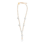 Mimi Milano 18k Rose Gold Multi-Stone Necklace IV