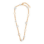 Mimi Milano 18k Rose Gold Multi-Stone Necklace III