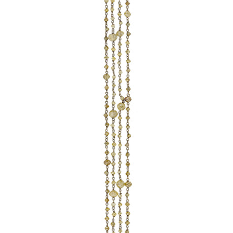 Roberta Porrati 18k Yellow Gold Yellow Diamond Necklace