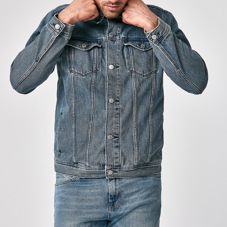 Drake Mid Vintage Jacket // Medium Blue (S)