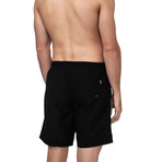 Octopus Swim Trunks // Black (Small)