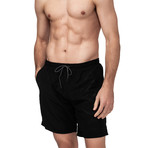 Octopus Swim Trunks // Black (X-Large)