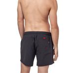 Perch Swim Trunks // Charcoal (Small)