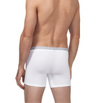 Boxer Brief Motion Nos // White (Small)