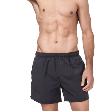 Perch Swim Trunks // Charcoal (Small)