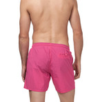 Octopus Swim Trunks // Pink (Small)