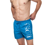 Octopus Swim Trunks V2 // Blue (Small)