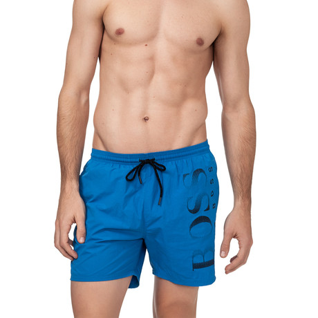 Octopus Swim Trunks V1 // Blue (Small)