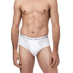 Traditional Briefs // White (Small)