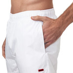 Barbados Swim Trunks // White (Small)