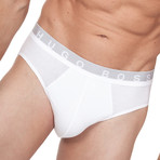 Motion Briefs // White (Small)