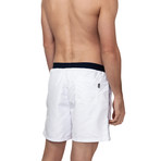 Starfish Swim Trunks // White (Small)