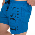 Octopus Swim Trunks V1 // Blue (Small)