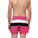 Filefish Swim Trunks // Pink (Small)