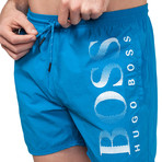 Octopus Swim Trunks V2 // Blue (Small)