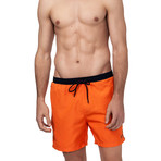 Starfish Swim Trunks // Orange (Small)