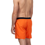 Starfish Swim Trunks // Orange (Small)