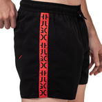 Mystique Swim Trunks // Black (Small)