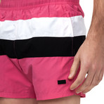 Filefish Swim Trunks // Pink (Small)