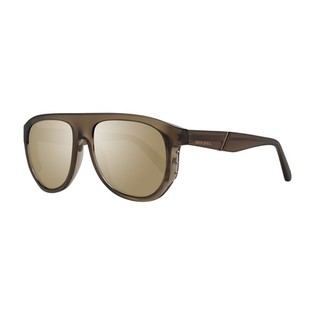 Unisex DL0255 Sunglasses // Brown