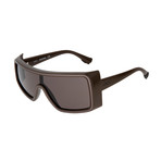 Unisex DL0056 Sunglasses // Brown