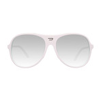 Unisex DL0015 Sunglasses // White