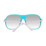 Unisex DL0015 Sunglasses // White