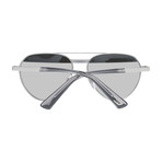 Unisex DL0261 Sunglasses // Silver