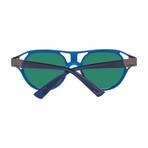 Unisex DL0233 Sunglasses // Blue