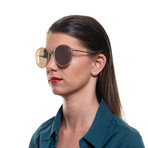 Unisex DL0246-K Sunglasses // Gold