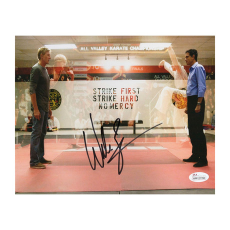 Autographed Photo // The Karate Kid & Cobra Kai "Johnny Lawrence" // William Zabka
