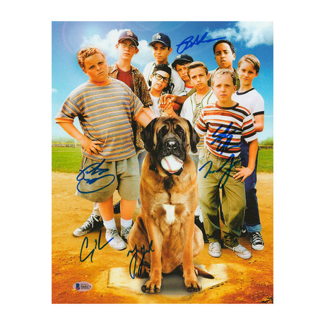 Autographed Photo // The Sandlot Cast // Signed by 6