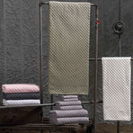 Glossy // 6 Piece Towel Set (Anthracite)