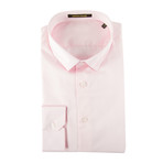 Bruno Slim Fit Dress Shirt // Pink (US: 16R)