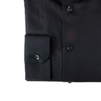 Rinaldi Slim Fit Dress Shirt // Black (US: 16.5R)