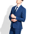 Single-Breasted Blazer // Royal Blue (S)